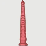 Silicone Octopus Tentacle Dildo With Suction Cup 43 x 6 cm - Red
