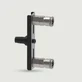 Dual Dildo Adapter For Sexopolis Sex Machines - Black