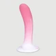 Jasper 15 cm gode classique en silicone avec ventouse - rose