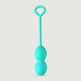 Sexopolis Wellness 76 g SIlicone Double Kegel Ball - Green