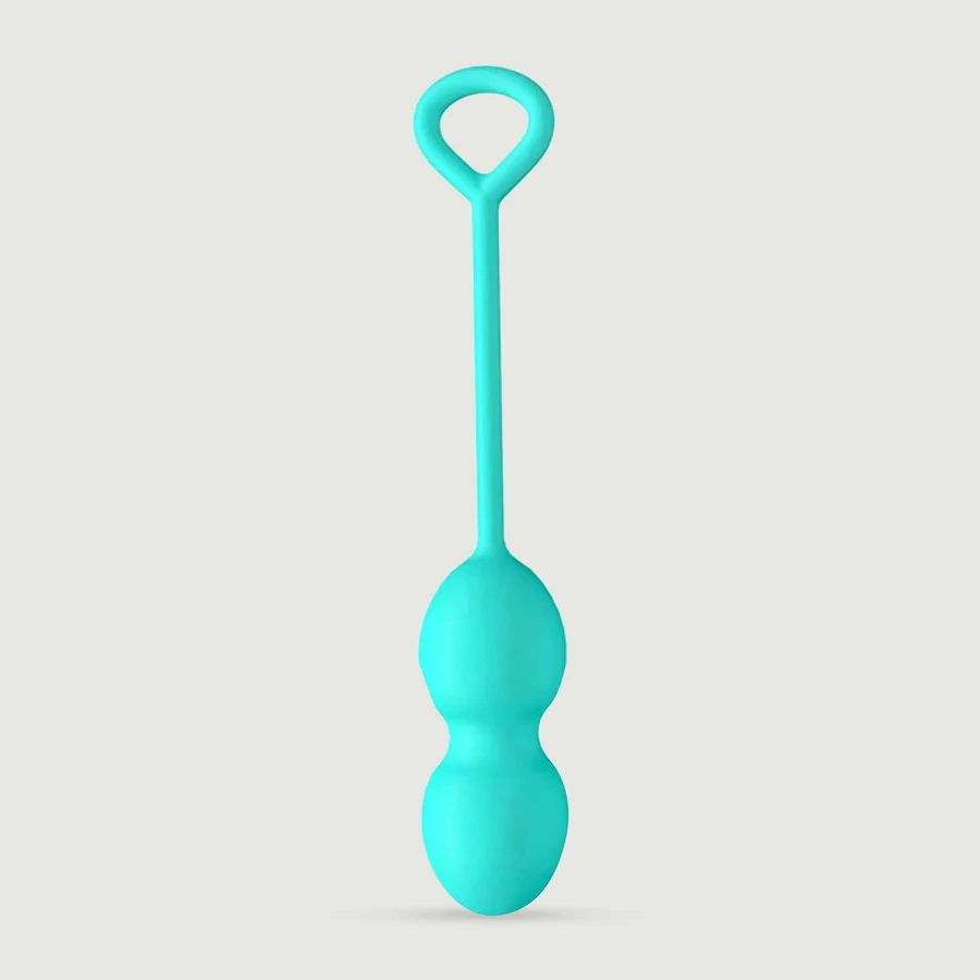 Sexopolis Wellness 76 g SIlicone Bola Kegel Doble - Verde