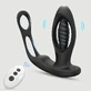 Die Prostata Tickler internen Ball Silikon ferngesteuert Prostata-Vibrator - schwarz