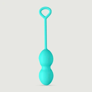 Sexopolis Wellness 97 g SIlicone Dubbele Kegelbal - Groen