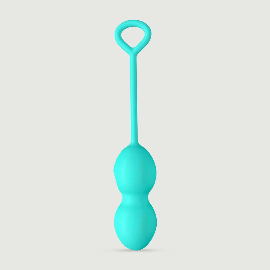 Sexopolis Wellness 97 g SIlicone Dubbele Kegelbal - Groen