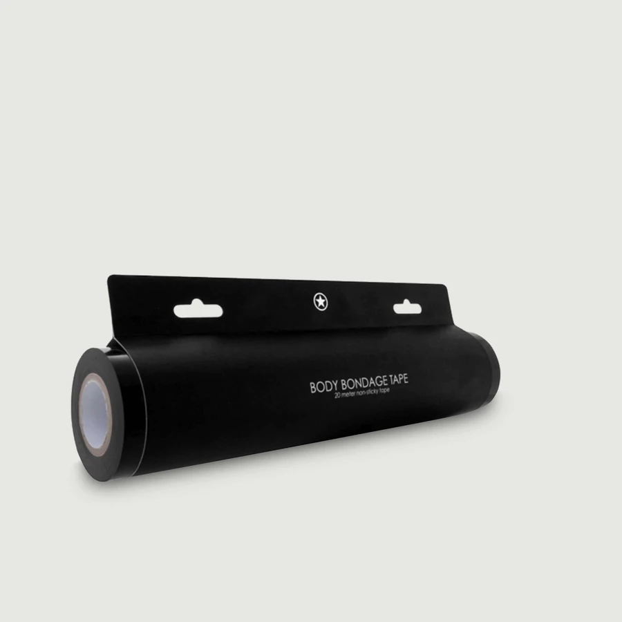 Body Bondage Tape - Zwart