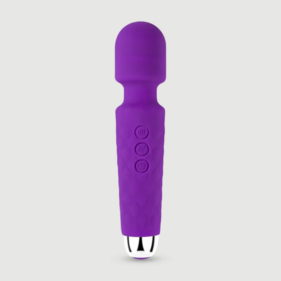 Leistungsstarker Candi-Massagestab-Vibrator für Einsteiger - Lila
