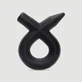 Delta Liquid Silicone Flexibler Cock Ring - Schwarz