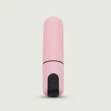 Jollie Rechargeable Silicone Bullet Vibrator - Pink