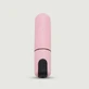 Jollie Rechargeable Silicone Bullet Vibrator - Pink