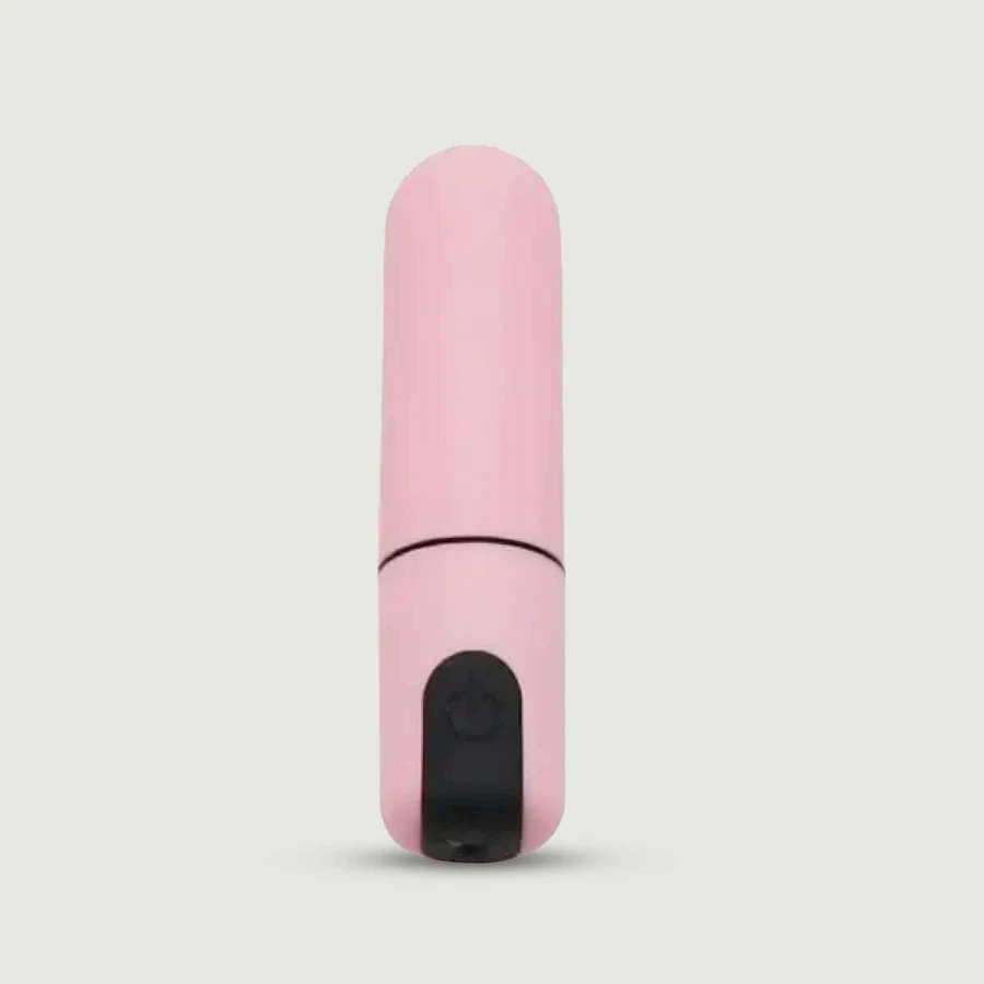 Jollie Rechargeable Silicone Bullet Vibrator - Pink