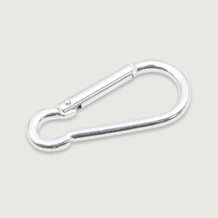Metal Snap Hook Connector - Silver