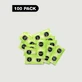 EXS Ribbed Dotted & Flared Condoms - 100 Pieces