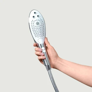 Womanizer Wave Körper & Klitoris Stimulierende Dusche Kopf - Silber