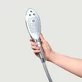 Womanizer Wave Tête de douche stimulante pour le corps et le clitoris - Argent