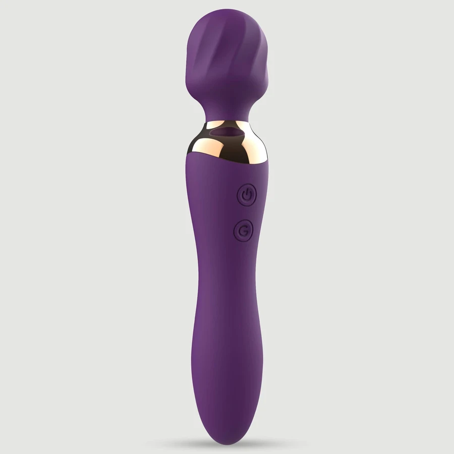 Vibro-Wall Premium Silicone Massage Wall Stimulator & Vibrator 2 in 1 - Purple