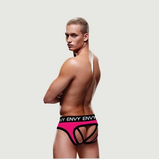 Solid Envy Jock - Roze/Zwart - Small/Medium