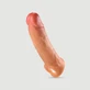 Funda para el pene de 16 cm Real Deal Soft Silicone Realistic - Flesh