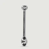 Metall Harnröhren-Schalldämpfer 8 mm - Silber