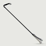 Lederschlaufe mit strassbesetztem Griff 73 cm - Schwarz