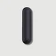 Varin Rechargeable Silicone Bullet Vibrator - Black