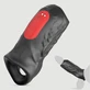 Veined Silicone Vibrating Penis Sleeve The Sleeve Penis Tingler - Noir