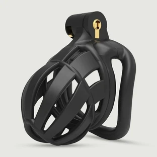 Biglea Cage de chasteté 6,5 x 3,6 cm - Noir