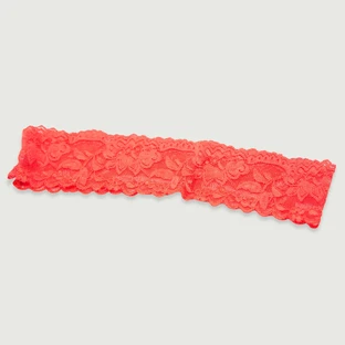 Spitze Augenbinde Schleife Maske - Rot