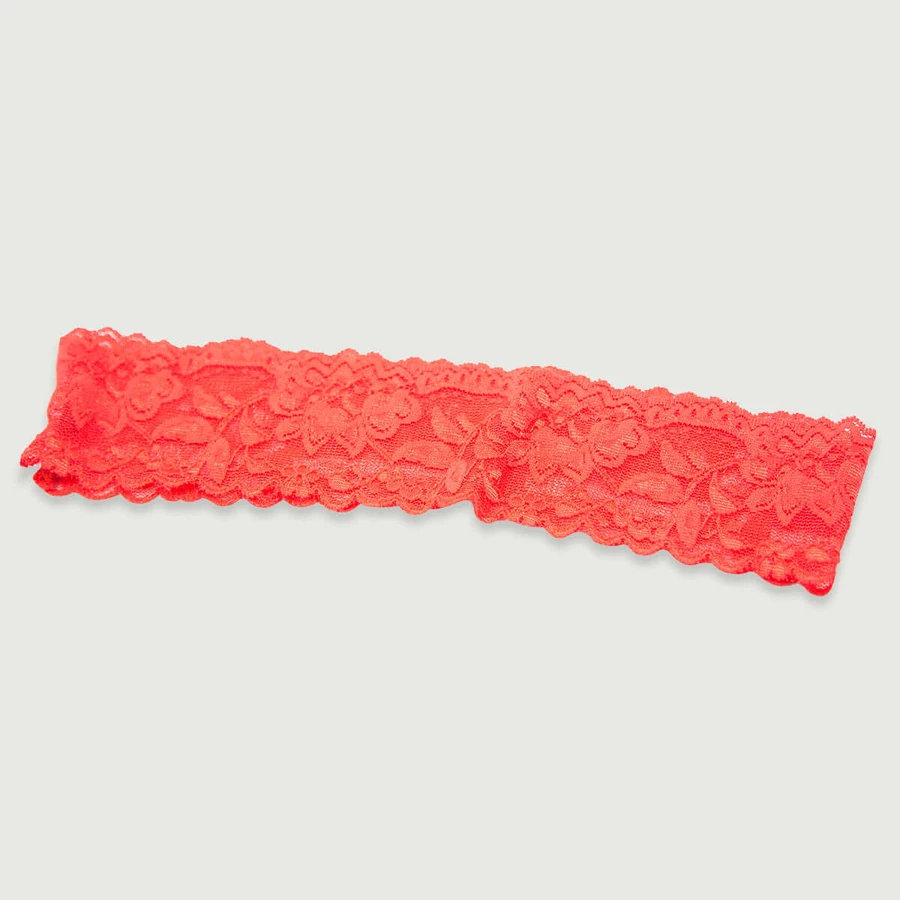 Spitze Augenbinde Schleife Maske - Rot