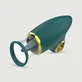 It's Sucking Time Silicone Clitoral Suction & Vibrating Tonge - Green