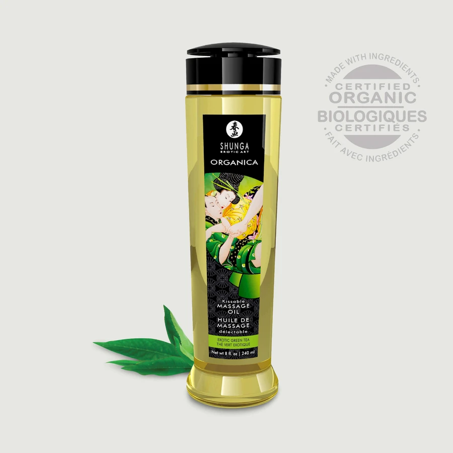 Organica Massageolie Groene Thee - 240 ml