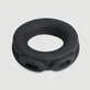 Soepele Monkey Siliconen Cock Ring 45 mm - Zwart