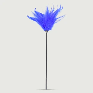 Lange Feder Tease Serie Electric Blue Feather Teaser - Blau