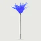 Pluma Larga Tease Series Pluma Azul Eléctrica Teaser - Azul