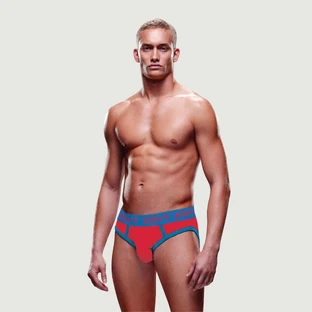 Solid Envy Jock - Rood/Blauw - Large/X-Large