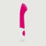 My First Curve Wiederaufladbarer Silikon G-Punkt Vibrator - Pink