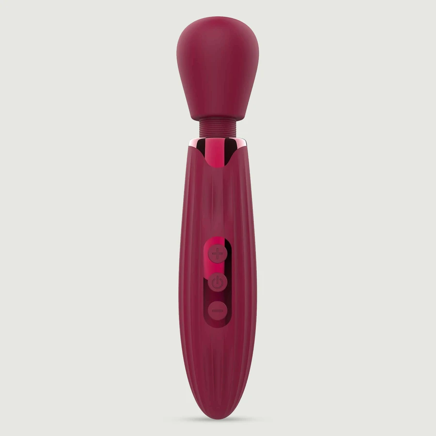 Glam Wand Silicone Vibrator - Paars