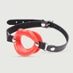 O Ring Gag In Mouth Shaped O Ring Gag Mouth Shaped - Red
