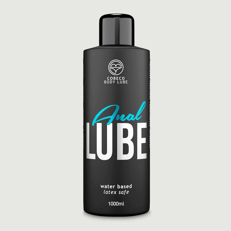 Cobeco Anal Lube Water Based Lubricant - 1000 ml