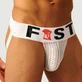 Suspensorio Logo Puño - Blanco - Grande