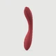 Tigi Curved Wavy Premium Silicone G-Spot Vibrator - Red
