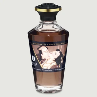 Shunga Aphrodisiakum Kissable Warming Oil Berauschende Schokolade - 100 ml
