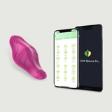 Anika App Controlled Silicone Panty Egg Vibrator - Pink