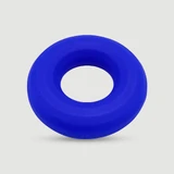 Highway Rush Vloeibare Silicone Flexibele Cock Ring Medium 51 mm - Blauw