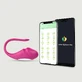 Alira Vibrador Huevo Potente de Silicona Controlado por App - Rosa