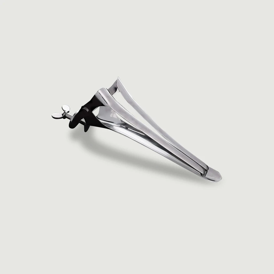 Huge Equine Anal Speculum 46 cm - Silver