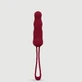Yvette Remote Controlled Thrusting Remote Controlled Silicone Bullet Vibrator - Red