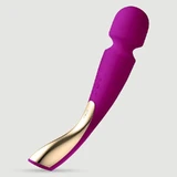 Lelo Smart Wand 2 Vibrador Vara de Silicona Premium Mediana - Morado