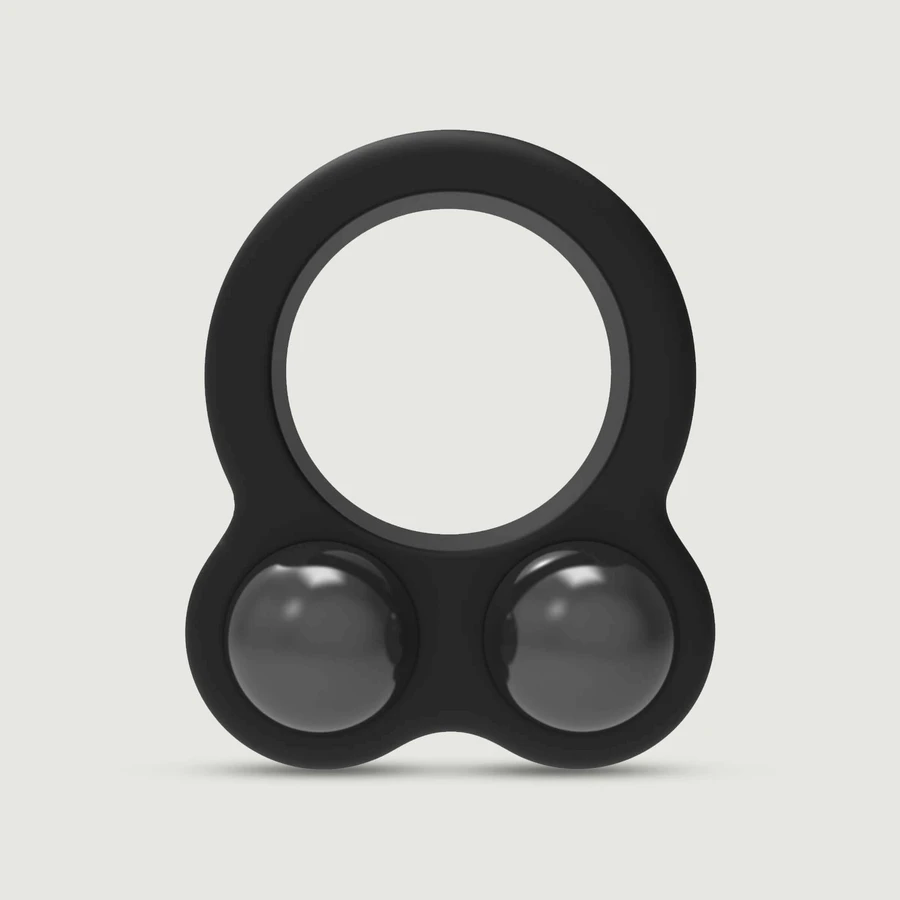 Anneau en silicone Ramrod avec poids en métal - Noir