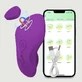 Kenna App Controlled Panty Silicone Wearable Vibrator - Morado