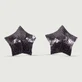 Star Shaped Sequin Nipple Pasties - Black